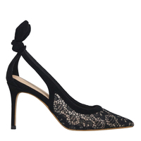 Black high heels female stiletto heel S-269 - Thumbnail 2