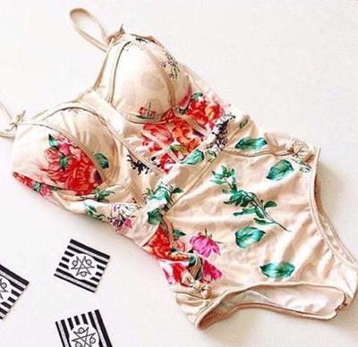 Printing Sexy One Piece Swimwear
