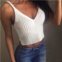 Fashion Loose Knit Camisole Shirt - Thumbnail 1