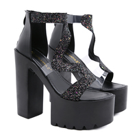 Super high heel sandals 2021 S-283 - Thumbnail 6