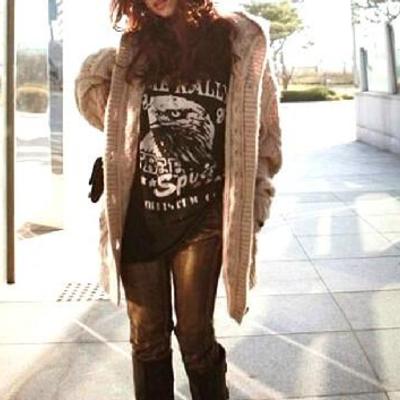 Long sleeve loose knit cardigan sweater jacket