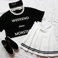 Design Fashion High Waist Skirts - Thumbnail 2