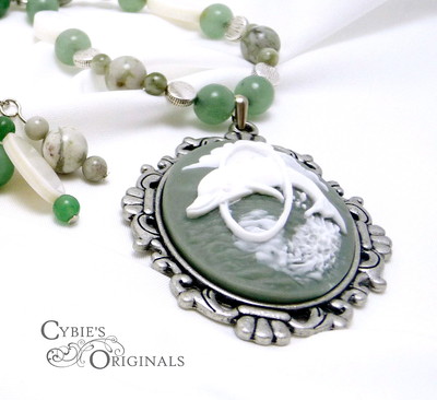 Peace Jasper Dolphin Set