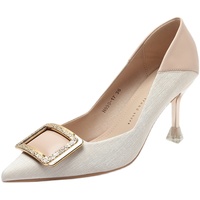 2021 comfortable stiletto 8cm single shoes S-293 - Thumbnail 2