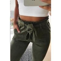 Fashion High Waist Casual Pants - Thumbnail 2