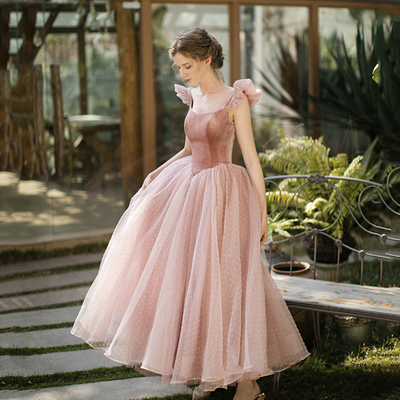 Cute a line short prom dress cute evening dress - Thumbnail 5