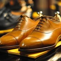 New Brown Latest Design Shoes For Men,Handmade Captoe Lace Up Shoes - Thumbnail 1