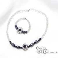 Hematite ring and bracelet - Thumbnail 1