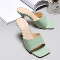 2021 fashion high heels stiletto sandals and slippers S-324 - Thumbnail 4