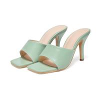 2021 fashion high heels stiletto sandals and slippers S-324 - Thumbnail 5