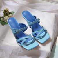 Fashion high heel sandals and slippers S-325 - Thumbnail 4
