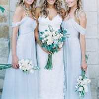 Popular bridesmaid dress, long Bridesmaid Dress, sweet heart Bridesmaid Dress, cheap Bridesmaid Dress, chiffon bridesmaid dress,275 - Thumbnail 1