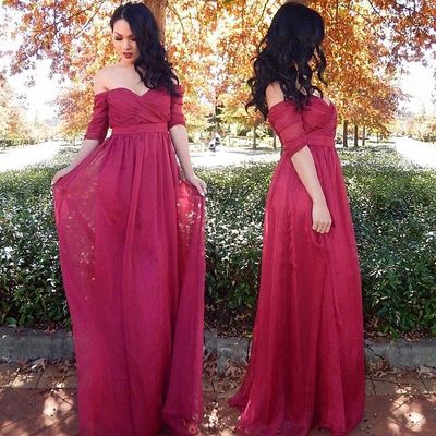 Elegant bridesmaid dresses, long bridesmaid dresses, sweet heart bridesmaid dresses, long sleeve bridesmaid dress, dresses for bridesmaids,277