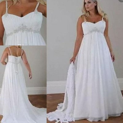 Plus size wedding dresses bridal gown empire - Thumbnail 2