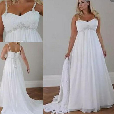 Plus Size Wedding Dresses Bridal Gown Empire