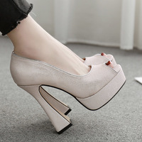 2021 Fashion Platform High Heel Sandals Women S-366 - Thumbnail 1