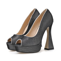 2021 Fashion Platform High Heel Sandals Women S-366 - Thumbnail 3