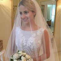 Luxury Mermaid Wedding Dresses With Detachable Train Soft Lace Sleeves Hollow Back Bridal Dresses Chapel train Wedding Gowns Custom Made,286 - Thumbnail 2