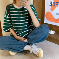 90s Striped Tee - Thumbnail 1