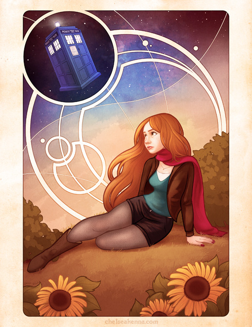 The Girl Who Waited Signed Print