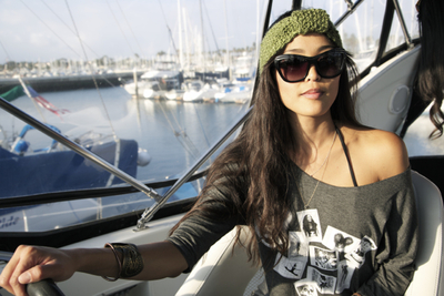 Collage instax poloroid sweater grey 