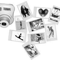 Collage Instax Poloroid sweater Grey  - Thumbnail 3