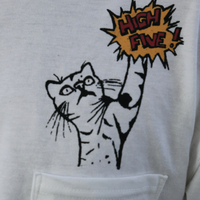 Mens MomoKitty High Five Pocket Tee - Thumbnail 2