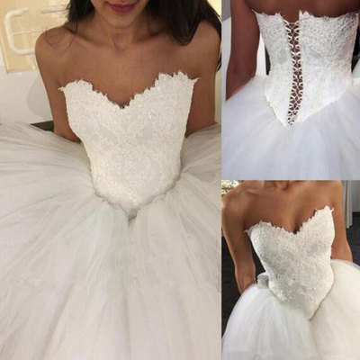 Ball gown wedding dresses bridal gown floor length - Thumbnail 4