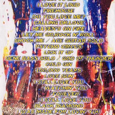 Kiss in concert 3.22.2001 dvd