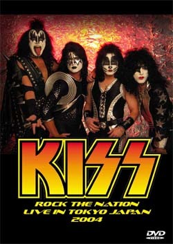 KISS Rock the Nation Live in Tokyo Japan 2004 DVD