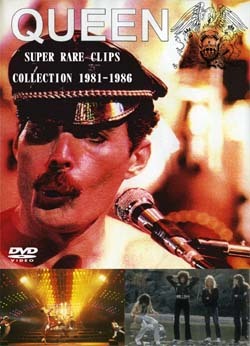 QUEEN SUPER RARE CLIPS COLLECTION 1981-1986 DVD