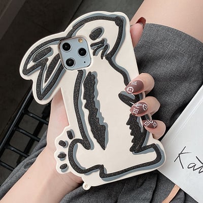 Cute rabbit iphone case (i7-i12)