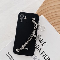 Gothic Black Butterfly Chain Iphone Case (I7-I13) - Thumbnail 2
