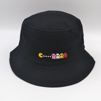 Vintage Cartoon Embroidered Bucket Hat - Thumbnail 4