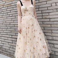 Cute tulle sequins short prom dress party dress - Thumbnail 1