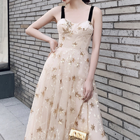 Cute tulle sequins short prom dress party dress - Thumbnail 2