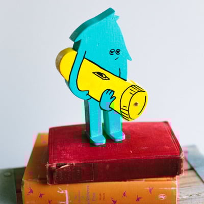 Night light guy (greenyellow)