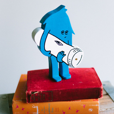 Night light guy (bluewhite)