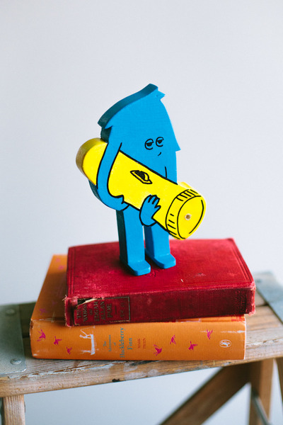 night light guy (blueyellow)