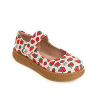 Strawberry Velcro Shoes - Thumbnail 4