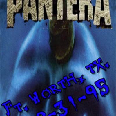 Pantera live in ft worth tx 12-31-95 dvd