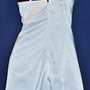 White Bubble Dress w/Crystal Accent Straps, sz SM-4