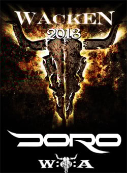 DORO Live At Wacken Open Air, Germany 08.02.2013 DVD