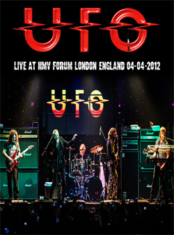 UFO Live At HMV Forum, London, England 04.04.2012 DVD