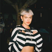 Cute Black White Stripe Loose Oversize Crop Sweater Long Sleeve Shirt Sweatshirt Pullover Casual E-Girl Kawaii Korean Japanese Harajuku Streetwear - Thumbnail 4