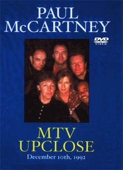 PAUL McCARTNEY MTV Upclose Live At The Ed Sullivan Theatre N.Y. December 10th 1992 DVDOT
