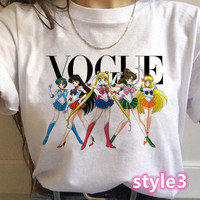 New Sailor Moon Luna Cat T-shirt - Thumbnail 3