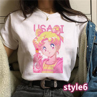 New Sailor Moon Luna Cat T-shirt - Thumbnail 6