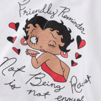 BETTY "FRIENDLY REMINDER" CROP TOP - Thumbnail 4