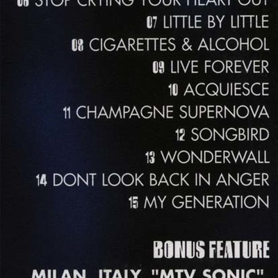 Oasis glastonbury festival pyramid stage somerset,uk 6.25.2004 dvd